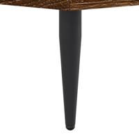 Bedframe zonder matras bewerkt hout bruin eikenkleur 90x190 cm - thumbnail