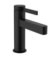 Wastafelmengkraan Finoris HansGrohe Eengreeps 100 met Push-Open Afvoer Mat Zwart - thumbnail