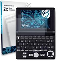 Bruni Beschermfolie compatibel met Casio EWG6600C Folie, zonneklaar Schermfolie (2X) - thumbnail