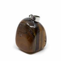 Tijgeroog Trommelsteen Hanger - thumbnail