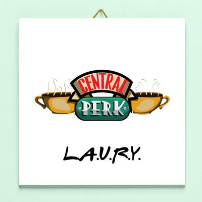 Gepersonaliseerd tegeltje Friends Central Perk Naam