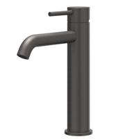 Wastafelkraan IVY Concord Model M Coldstart RVS316 Geborsteld Carbon Black PVD - thumbnail