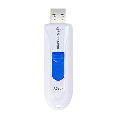 Transcend JetFlash® 790 USB-stick 32 GB Wit, Blauw TS32GJF790W USB-C 3.1 Gen 1 Transcend JetFlash® 790 USB-stick 32 GB Wit, Blauw TS32GJF790W USB-C 3.1 Gen 1