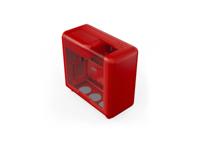 HYTE Wild Cherry Midi-tower Behuizing, PC-behuizing, Gaming-behuizing Rood - thumbnail