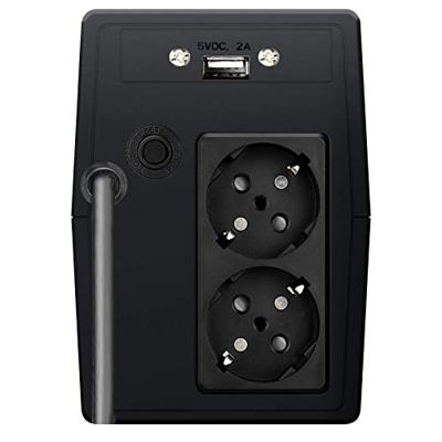 ONLINE USV-Systeme USV YUNTO Smile 800 Line-interactive 800 VA 480 W 2 AC-uitgang(en)