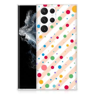 Samsung Galaxy S22 Ultra | TPU bumper | Dots Samsung Galaxy S22 Ultra | TPU bumper | Dots