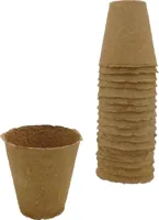 Biopotjes 8 cm set 18 stuks - thumbnail