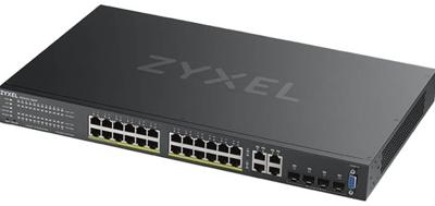 Zyxel GS2220-28HP-EU0101F netwerk-switch Managed L2 Gigabit Ethernet (10/100/1000) Zwart Power over Zyxel GS2220-28HP-EU0101F netwerk-switch Managed L2 Gigabit Ethernet (10/100/1000) Zwart Power over