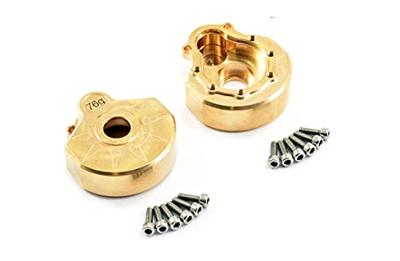 Fastrax TRX-4 Heavy Duty Brass Steering Gear Cover (2)