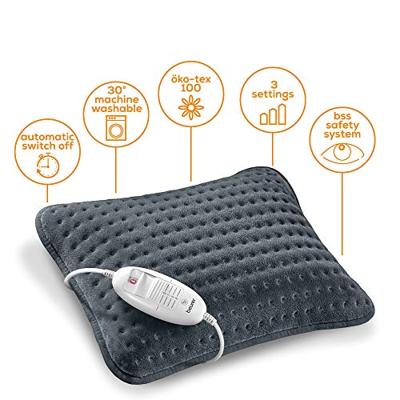Beurer HK 48 Cosy Sofa Elektrisch kussen 100 W Grijs - thumbnail