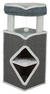 TRIXIE CAT TOWER ARMA GRIJS / WIT 54X54X98 CM