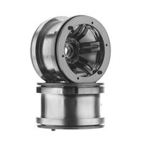 Axial 2.2 Rockster Beadlocks (Black Chrome) (AX8095) - thumbnail