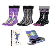 DC Comics Socks 3-Pack Joker 38-45 - thumbnail