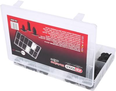 KS Tools 420.0900 Bevestigingsset clip voor kabelbundels, 340-delig