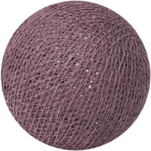 25 losse Cotton Ball's (Mauve)