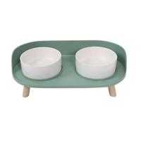 Voerbak voor honden MPETS Altitude 50 ml Roestvrij staal Dubbel - thumbnail