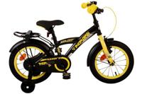 Volare thombike kinderfiets - jongens - 14 inch - zwart geel - thumbnail