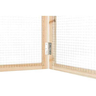 Trixie indoor ren 4 panelen hout - thumbnail
