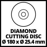 Einhell TC-TC 800 Tegelsnijdmachine 18 mm 25.4 mm 240 V - thumbnail