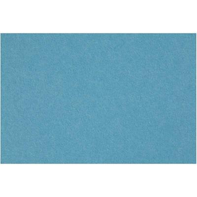 Creativ Company Hobbyvilt, vel 42x60 cm, dikte 3 mm, turquoise, 1 vel - thumbnail