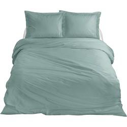 Ten Cate Katoen Satijnen Lits-Jumeaux Dekbedovertrek 240x200/220 cm Mint