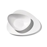 ALESSI - Colombina - Dessertbord wit 24x20cm - thumbnail