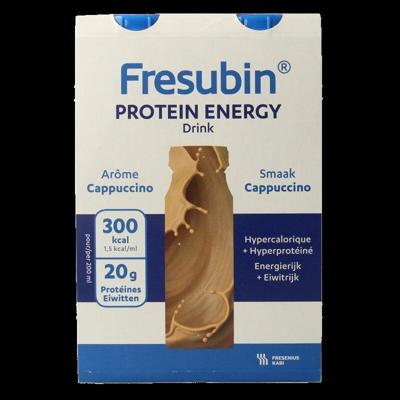 Fresubin Protein cappuccino 250ml 4 Stuks Fresubin Protein cappuccino 250ml 4 Stuks