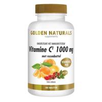 Golden Naturals Vitamine C 1000mg met rozenbottel Tabletten - thumbnail