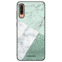 Samsung Galaxy A50/A30s hoesje - Minty marmer collage - thumbnail