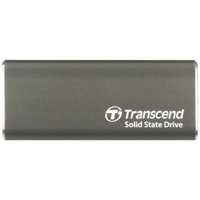 Transcend ts1tesd265c esd265c external ssd, 1tb, usb 10gbps, type c, 1050/ 950 mb/s, 3d nand