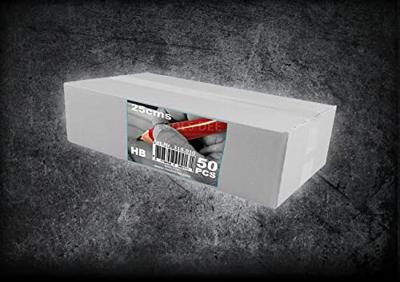 50 Timmermanspotloden HB 25x1cm ToolPack 318.010 50 Timmermanspotloden HB 25x1cm ToolPack 318.010