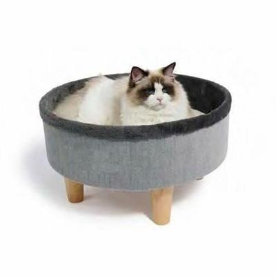 Kattenbed MPETS ROUND Grijs 47 x 47 x 26 cm