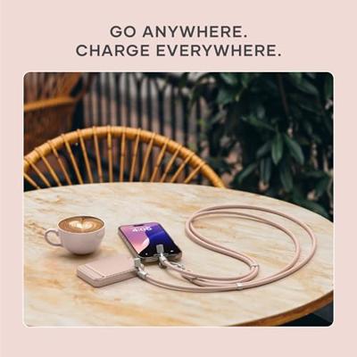 Satechi OntheGo Crossbody Lanyard kabel - Desert Rose Satechi OntheGo Crossbody Lanyard kabel - Desert Rose