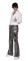 Disco broek zilver - thumbnail