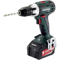 Metabo bs 18 lt schroefboormachine | 18v 2x 4.0ah li-ion - 602102500 - thumbnail