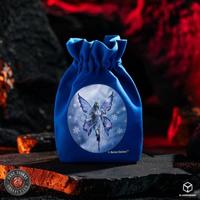 Anne Stokes Dice Pouch Snow Fairy - thumbnail