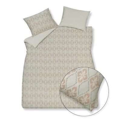 Vandyck Vandyck Pure 74 Yarn Dyed Dekbedovertrek 2-persoons (200x200/220) stone