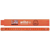 Wiha Elektriker Gliedermaßstab Longlife® 42068 Duimstok 2 m Kunststof - thumbnail