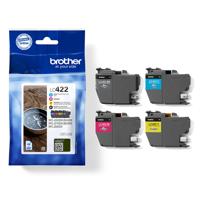 Brother Inktcartridge LC-422VAL Origineel Combipack Zwart, Cyaan, Magenta, Geel LC-422 VAL - thumbnail