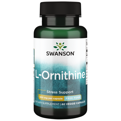 L-ornithine 500mg | Swanson | 60ct L-ornithine 500mg | Swanson | 60ct