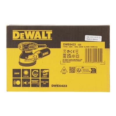 DeWALT DWE6423 Excenterschuurmachine 125mm 280w - thumbnail