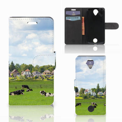 Acer Liquid Z330 Telefoonhoesje met Pasjes Koeien