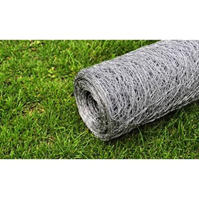 VidaXL Kippengaas 25x1 m gegalvaniseerd staal zilverkleurig