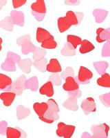 HEMA Confetti hartjes (rood) - thumbnail