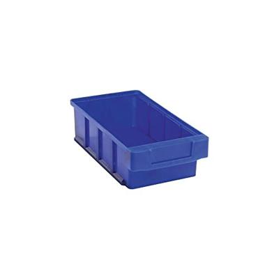 LA-KA-PE Stellingbak | L300xB152xH83mm | blauw polypropyleen | 10 stuks - VKB 300/152 BLAU VKB 300/152 BLAU