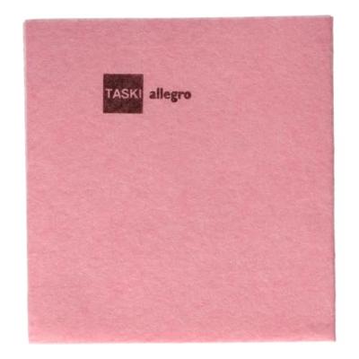 Taski Allegro reinigingsdoek, rood, pak van 25 stuks