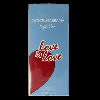 Light blue love is love eau de toilette 100 Milliliter