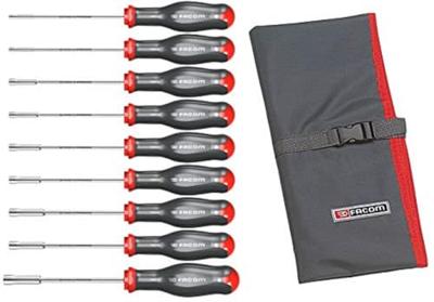 Facom Dopsleutelset Met Handvat 9 Delig - 74AT.JL9 - 74AT.JL9