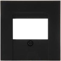 Kopp HK07 PURE mat zwart afdekplaat USB - 4624570 - thumbnail