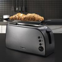 Bestron ATO900STE broodrooster 4 snede(n) 1500 W Staal - thumbnail